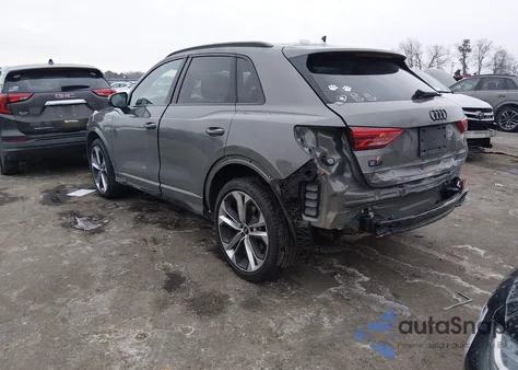 2022 Audi Q3 Premium Plus 45 Tfsi S Line Quattro Tiptronic z USA, uszkodzony, nr VIN WA1EECF30N1035904